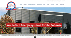 Desktop Screenshot of leanza-heizung.de